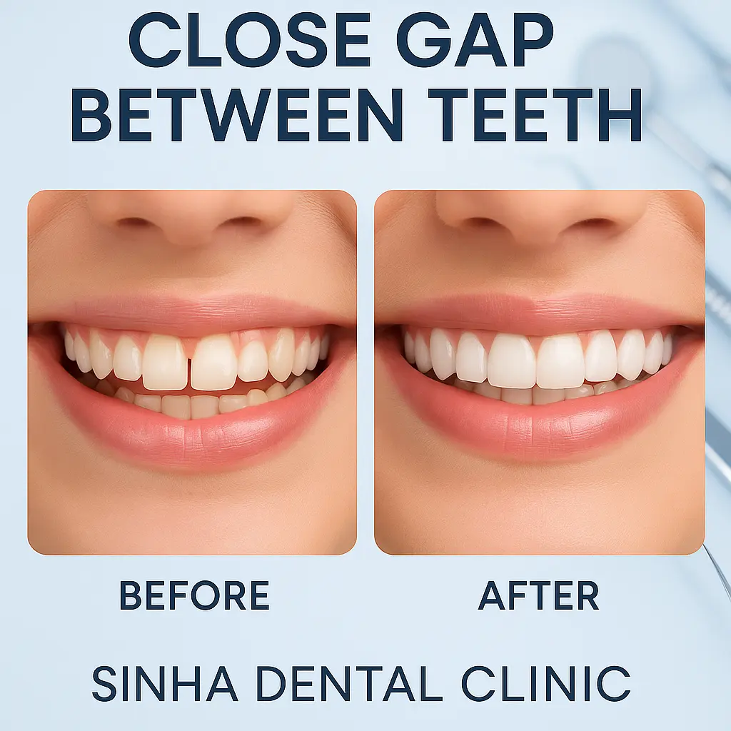 close gap between teeth